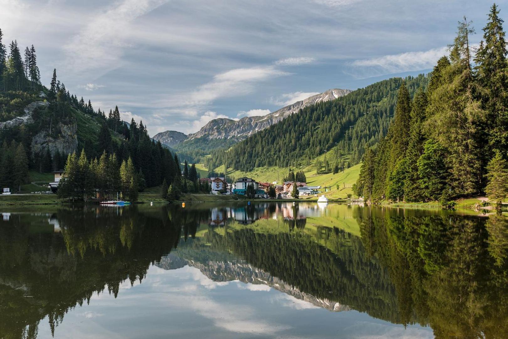 Hotel Sportalmmm, Hoch-Genuss (Adults Only) Zauchensee Buitenkant foto
